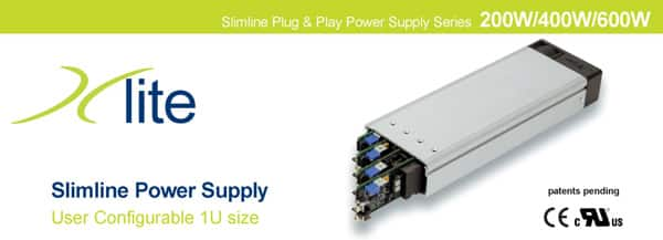 Excelsys’ Xlite configurable power supply 